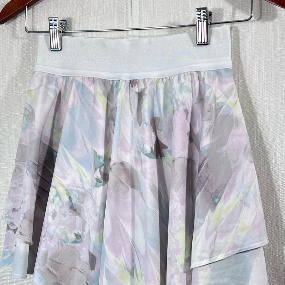 Lululemon Court Rival High-Rise Skirt Marble Meadow Sweet Pink Multi Sz 2 - Picture 7 of 16
